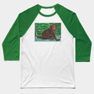 Indignant Monkey Baseball T-Shirt